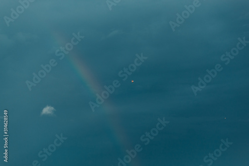 Rainbow in the sky during monsoon © Shiv Mer