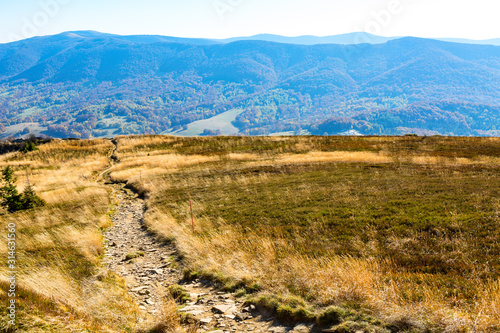 Fototapeta Naklejka Na Ścianę i Meble -  Bieszczady - mountains in Poland