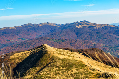 Fototapeta Naklejka Na Ścianę i Meble -  Bieszczady - mountains in Poland