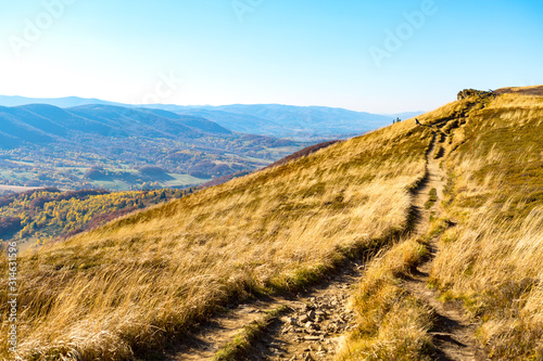Fototapeta Naklejka Na Ścianę i Meble -  Bieszczady - mountains in Poland