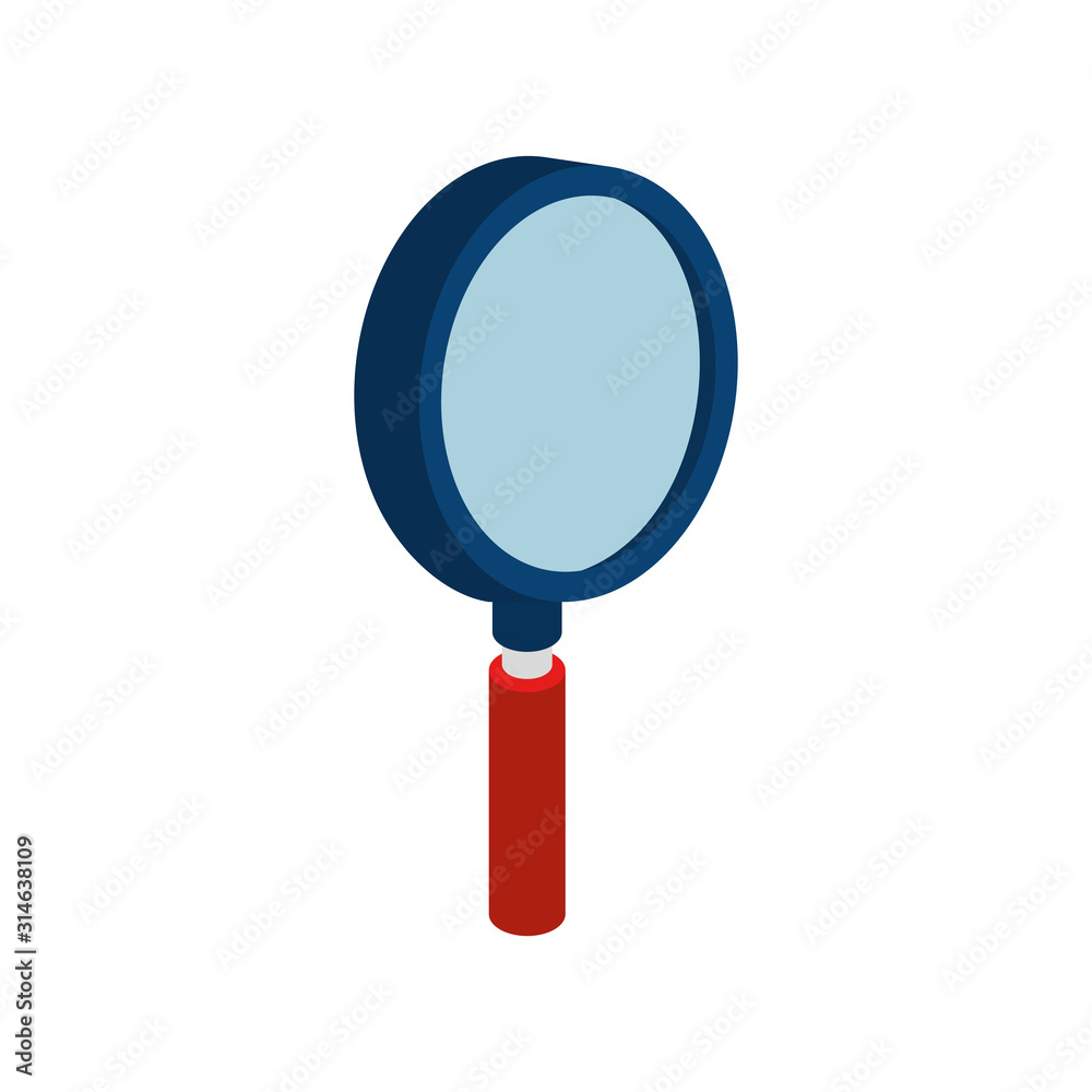magnifying glass instrument isolated icon vector illustration design magnifying glass instrument isolated icon vector illustration design