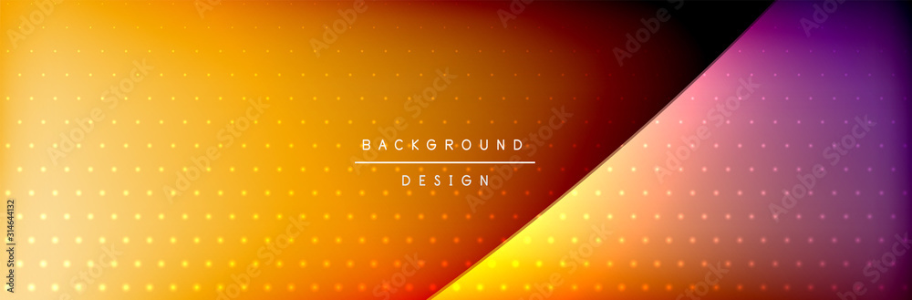Flowing waves with 3d shadow effects and fluid gradients. Dynamic trendy abstract background. Vector Illustration