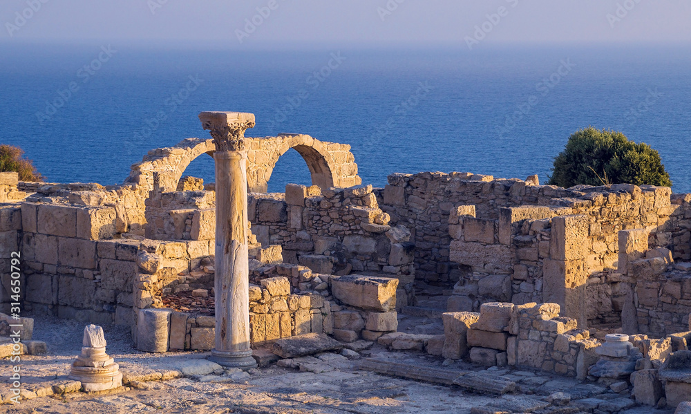 Ancient ruins at Kourion, Cyprus