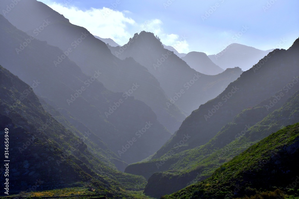 Tenerife's mountains and summits