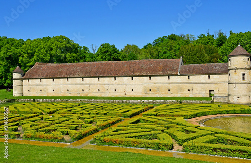 Villarceaux, France - may 15 2019 : historical castle photo