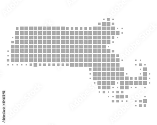 Karte von Massachusetts