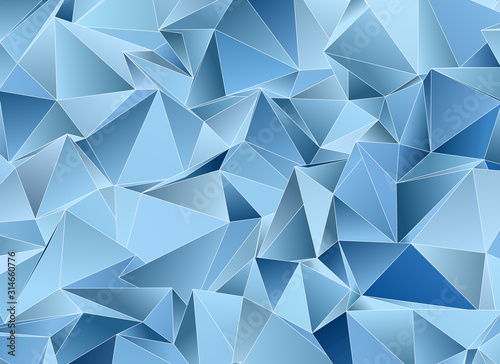 Triangular 3d, modern background