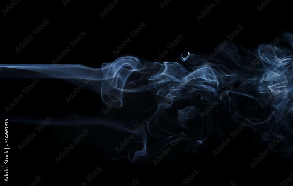 Smoke isolated on black background, clipping path Smoke isolated on black background, clipping path
