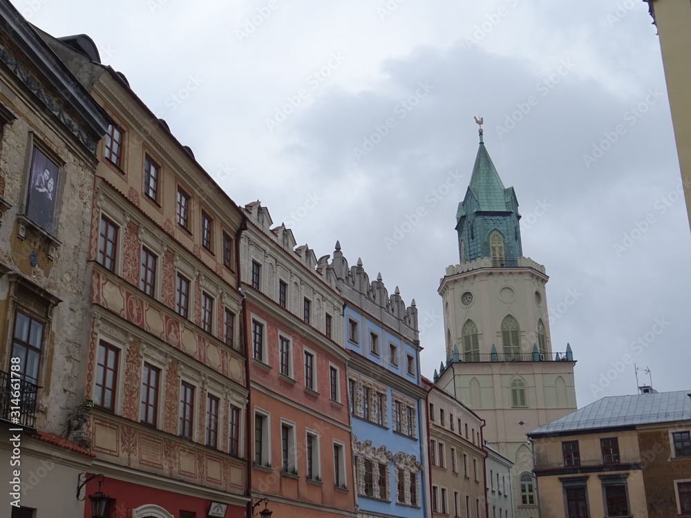 Fototapeta premium Lublin in December 2019