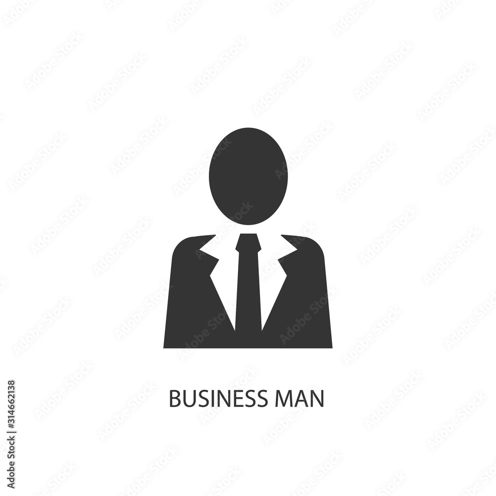 business man icon vector illustration for graphic design and websites business man icon vector illustration for graphic design and websites