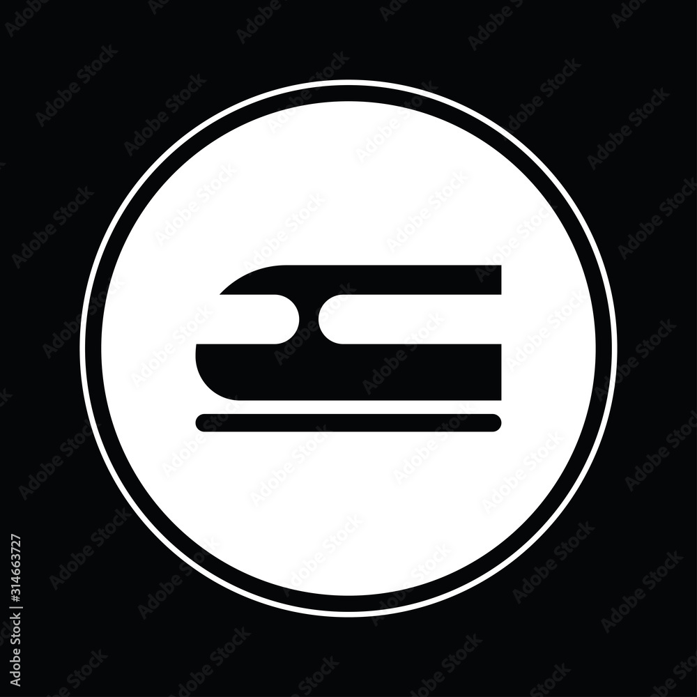 Train icon illustration isolated vector sign symbol Train icon illustration isolated vector sign symbol