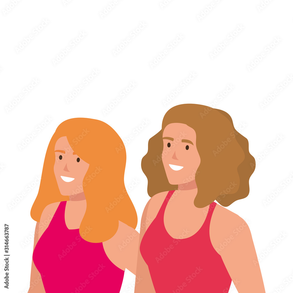 beautiful women avatar characters icons vector illustration design beautiful women avatar characters icons vector illustration design
