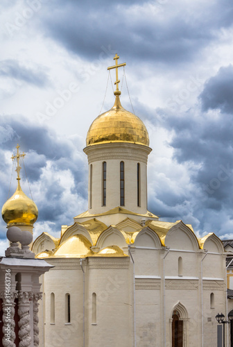 Trinity Cathedral in Sergiev Posad, Russia photo