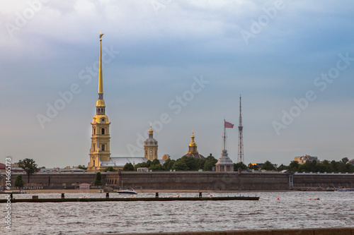 Peter and Paul Fortress in Saint Petersburg