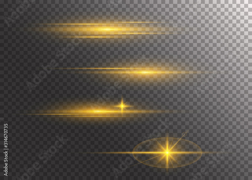 Set of flashes