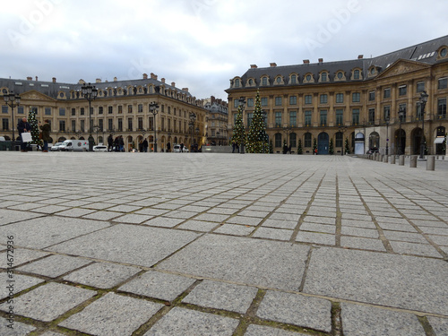 Canvas Print place vendome paris