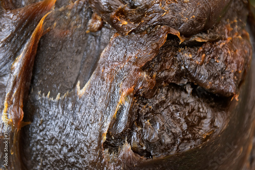Traditional moroccan black soap...