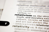 Word or phrase relativism in a dictionary.