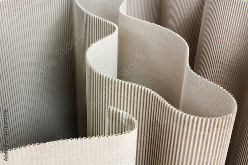 corrugated cardboard