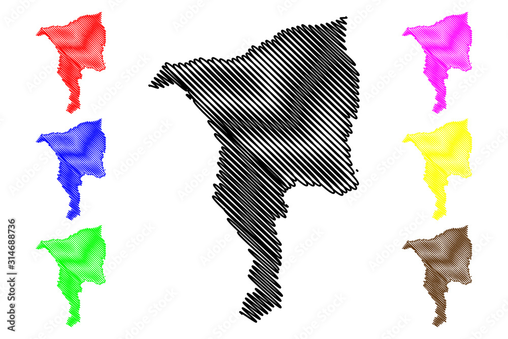 Ciales Puerto Rico Map Ciales Municipality (Commonwealth Of Puerto Rico, Porto Rico, Pr,  Unincorporated Territories Of The United States) Map Vector Illustration,  Scribble Sketch Ciales Map Stock Vector | Adobe Stock