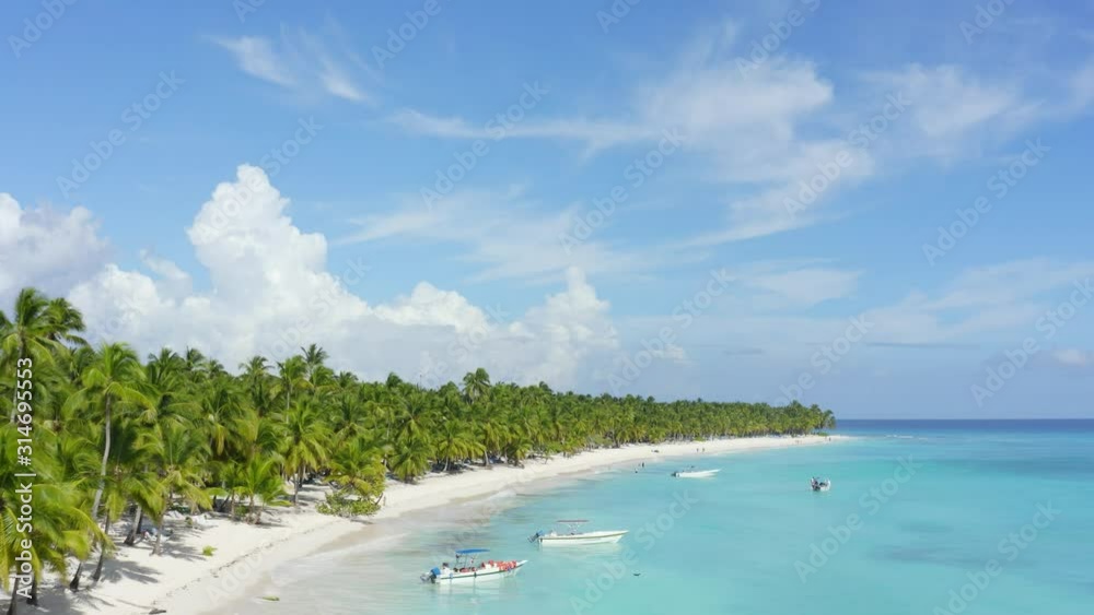 Maldive beach background stock footage. The best white sand beach in