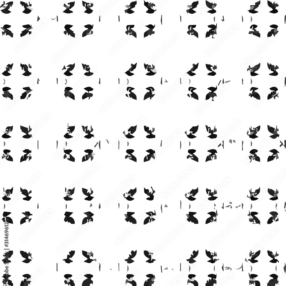 Naklejka premium Seamless vector pattern in ornamental style. Geometric desing texture for gift.