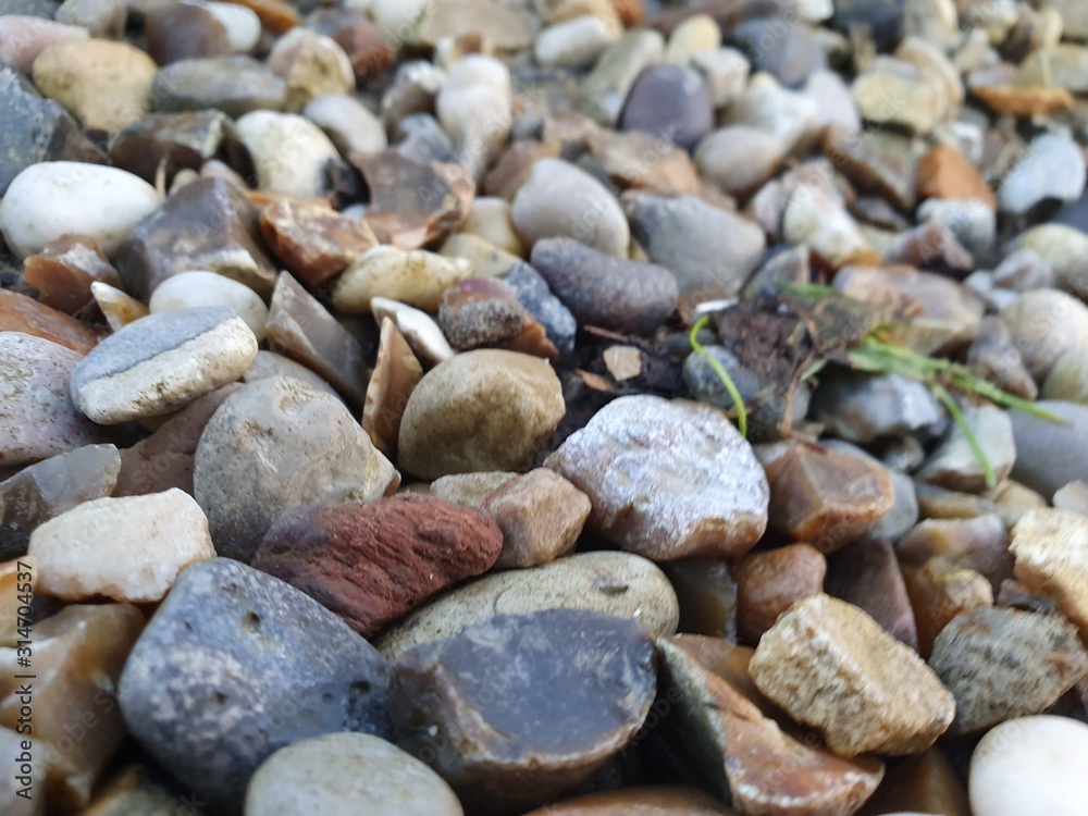 pebbles on the beach pebbles on the beach