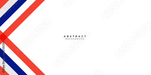 White Red Silver Blue Box Rectangle Abstract Background Vector Presentation Design