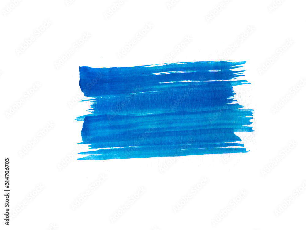 Fototapeta premium Akwarela niebieskie tło. Akwarela streszczenie.