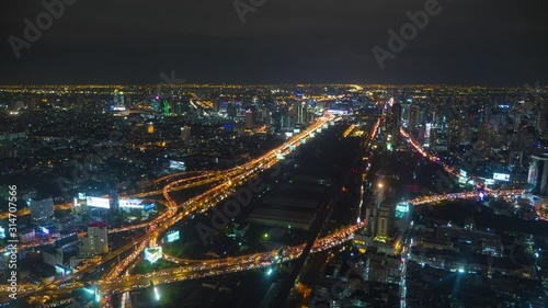 Wallpaper Mural Bangkok top view from Baiyoke Sky Torontodigital.ca