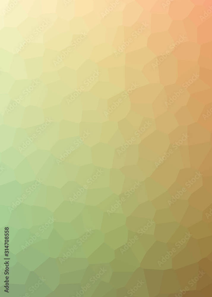 Abstract Trianglify gradient Generative Art background illustration