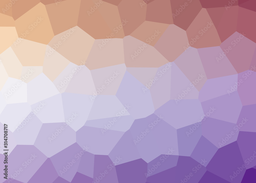Fototapeta premium Abstract Trianglify gradient Generative Art background illustration