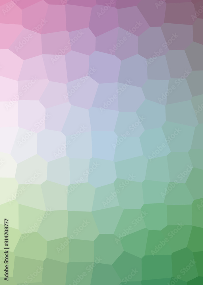 Fototapeta premium Abstract Trianglify gradient Generative Art background illustration