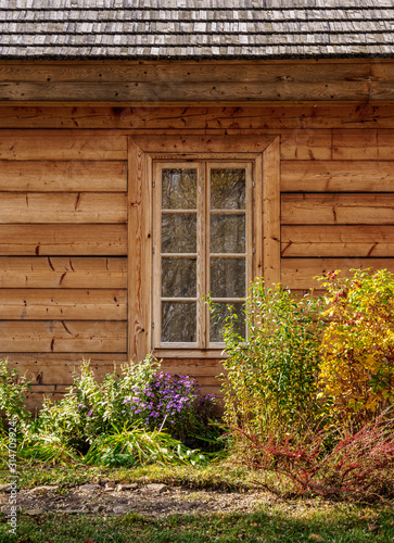 Stefan Zeromski House  detailed view  Ciekoty  Swietokrzyskie Voivodeship  Poland