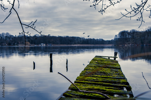 lake in winter