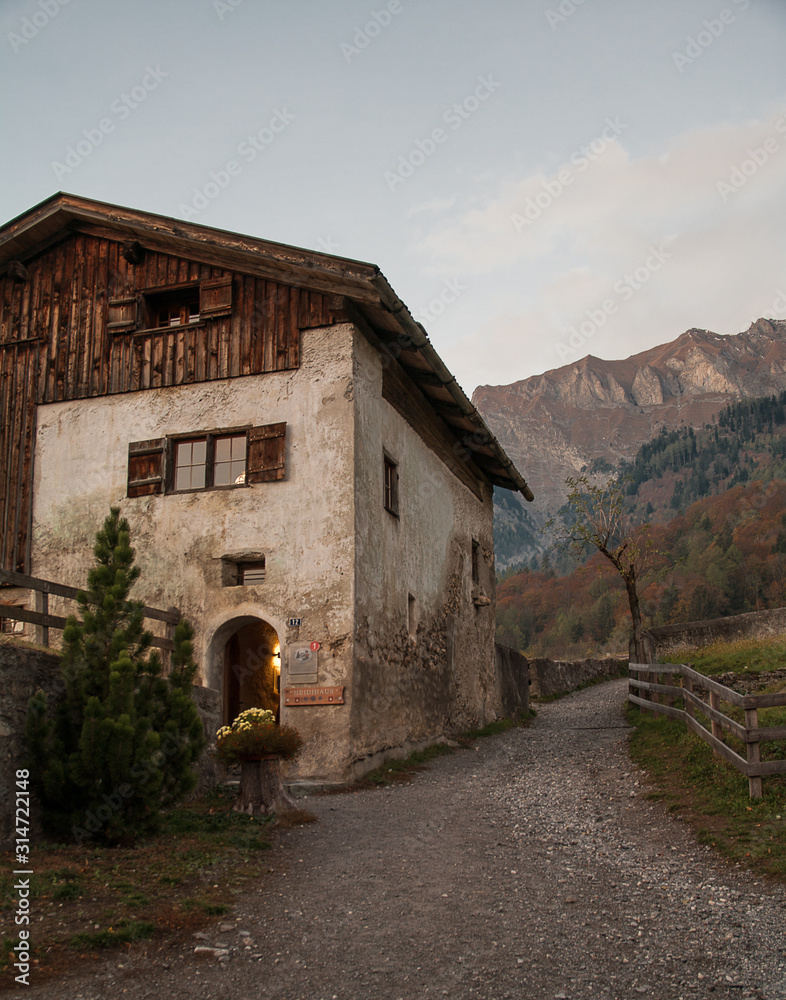 Heidiland - Sarganserland - Maienfeld - Schweiz - Heididorf Heidiland - Sarganserland - Maienfeld - Schweiz - Heididorf