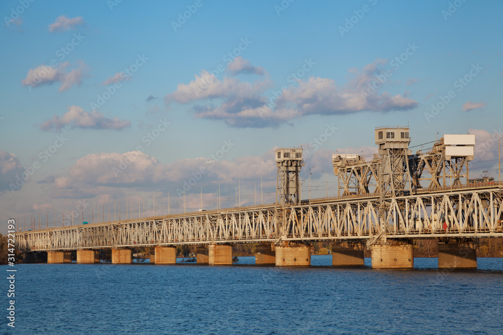 Fototapeta premium Railroad bridge