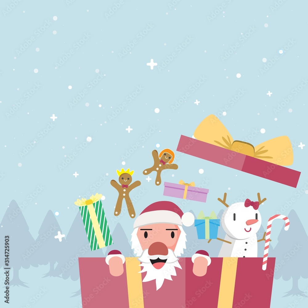 Fototapeta premium Christmas activities 3 cr