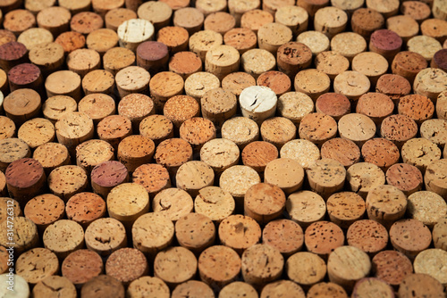 Wine cork background