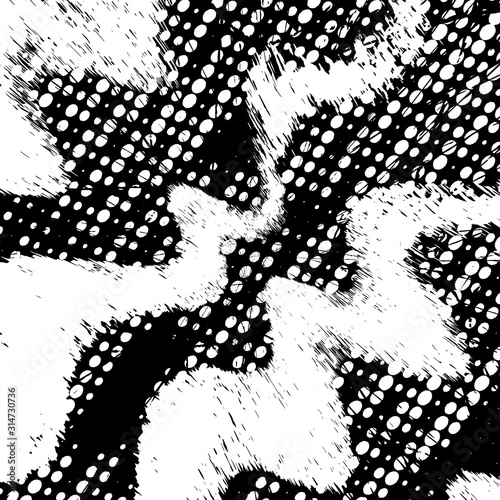 Wavy Grunge Background