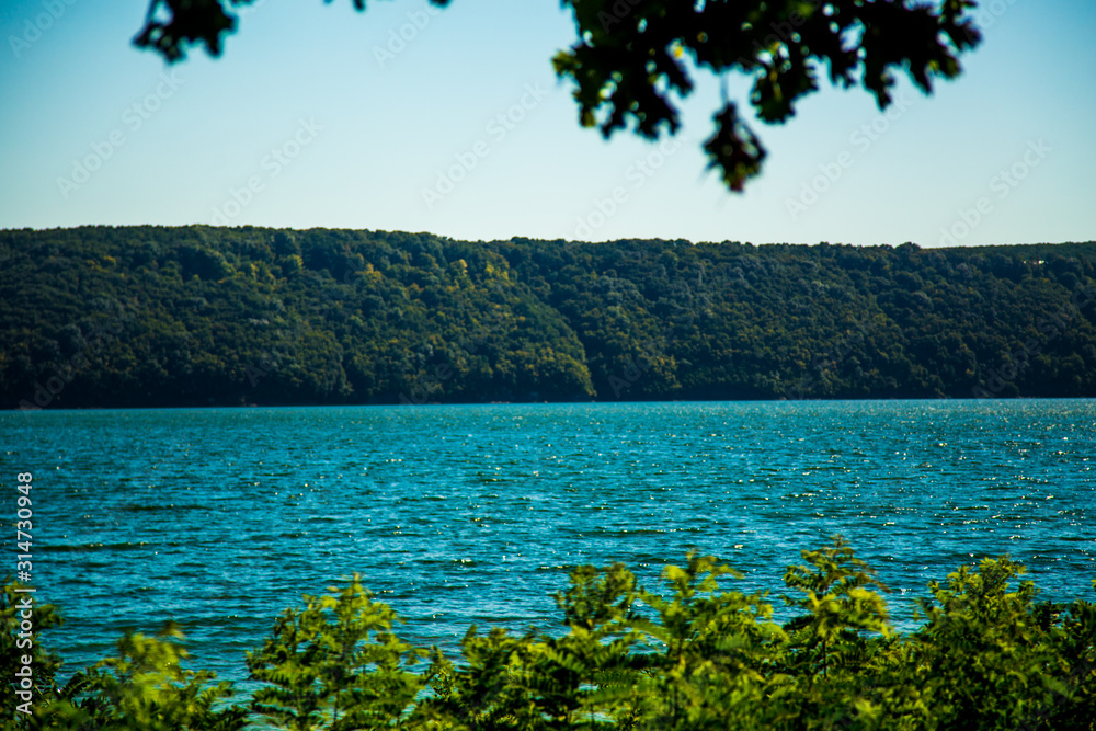 blue water and forest nature and vacation background blue water and forest nature and vacation background