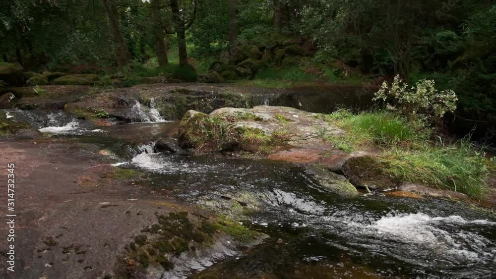 Colorful slow motion HD video of Cloghleagh Creeks, Wicklow mountains, Ireland Colorful slow motion HD video of Cloghleagh Creeks, Wicklow mountains, Ireland
