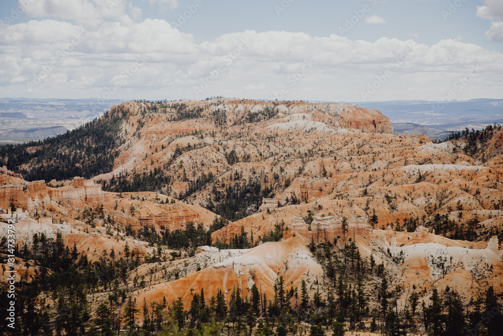 paysage spectaculaire des cheminées de fée de Bryce Canyon Stock Photo