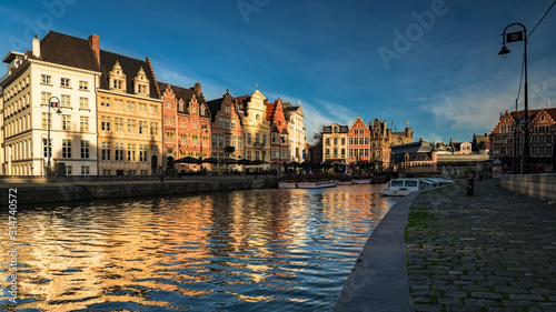 Belgium - Morning on the Canal - Ghent © Agent007
