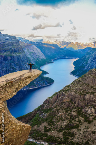 Hiking Trip to Trolltunga, Norway.