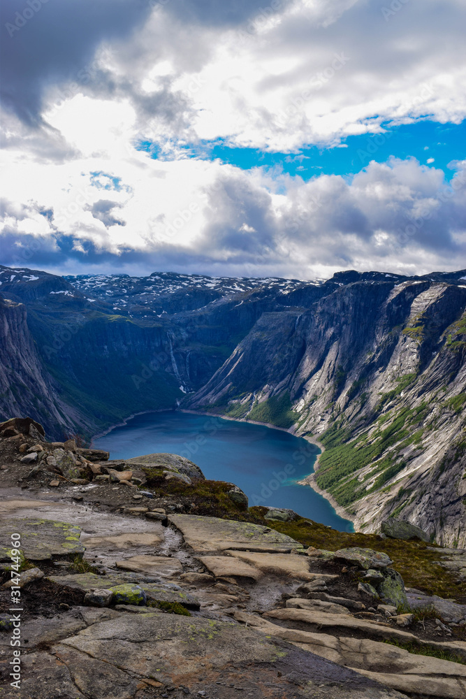 Hiking Trip to Trolltunga, Norway.