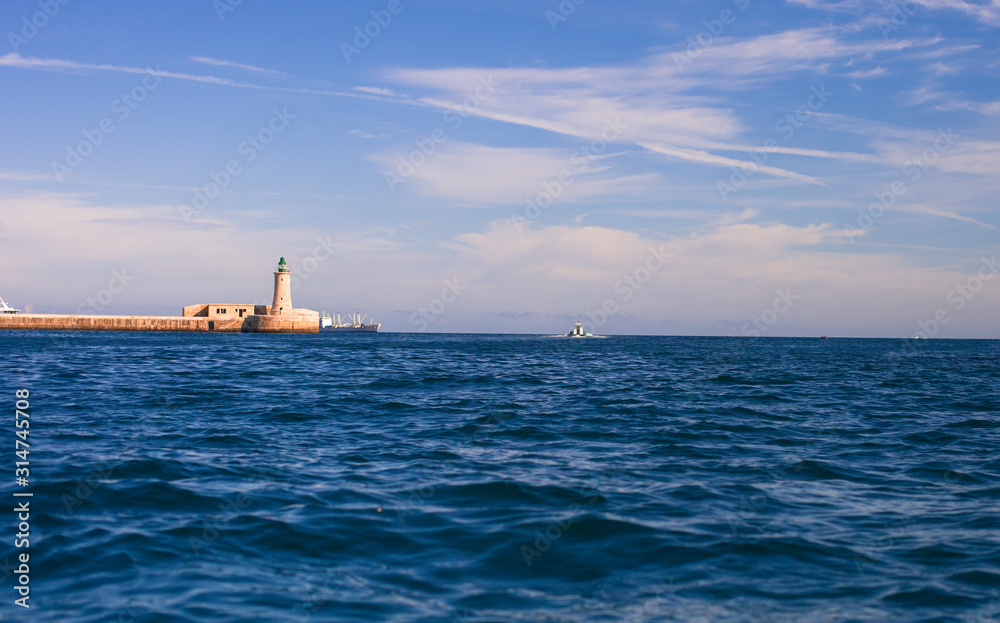 Obraz premium lighthouse on an island