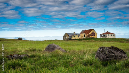 Iceland - Old Abandoned House and Farm - Borgarnes