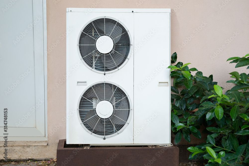 AC Unit Standing Outside AC Unit Standing Outside
