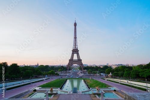eiffel tour and from Trocadero, Paris